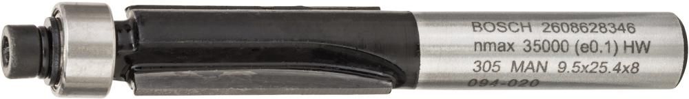 HM-Bündigfräser m AnlaufrD12,7x68,0 mm Bosch