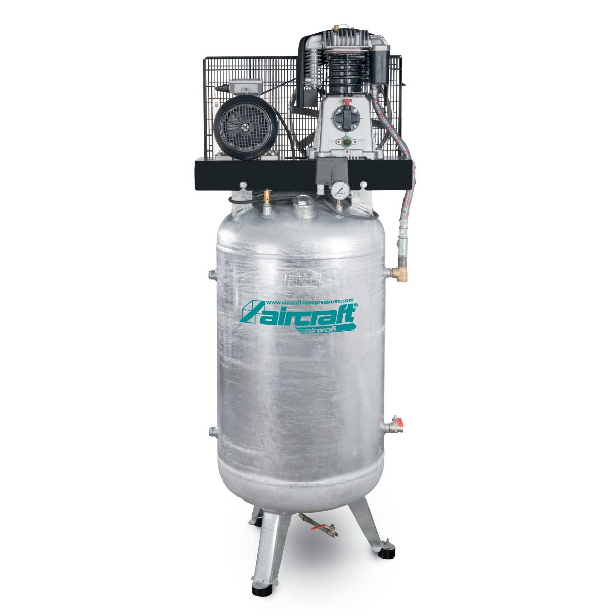 Stationärer Kolbenkompressor (15 bar) Aircraft AIRPROFI 703/270/15 V