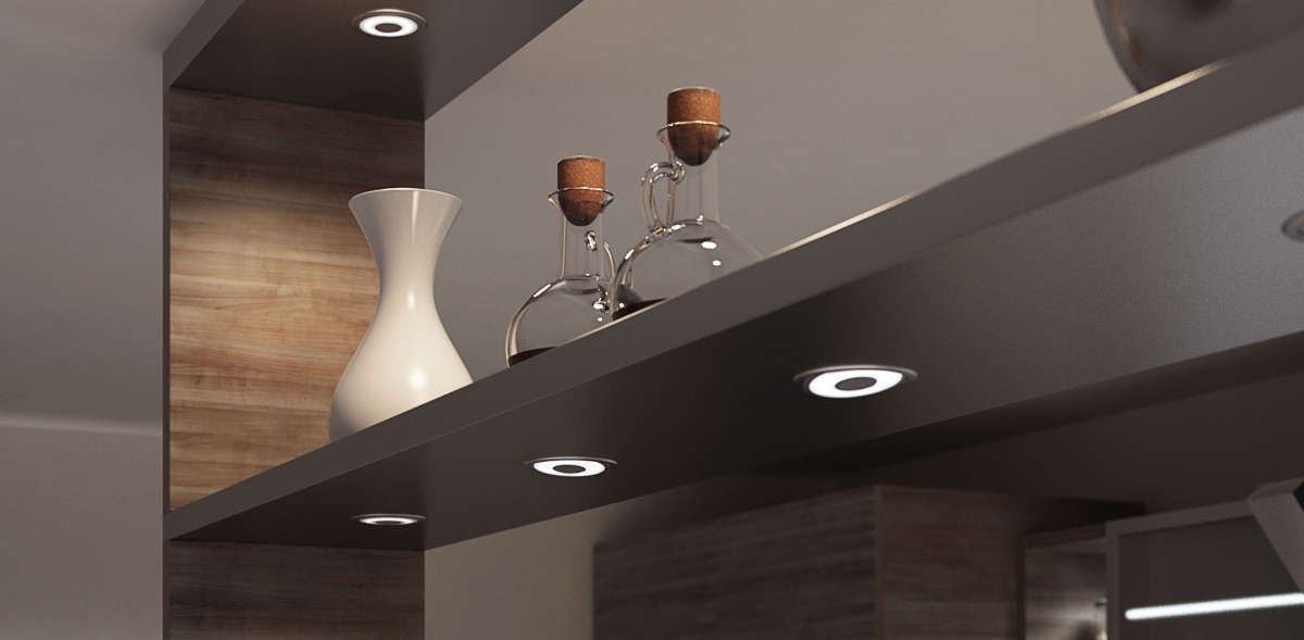 LED Swing, Alu Optik, nw