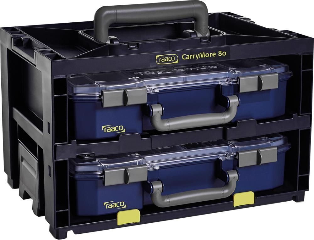 CarryMore 80x2 mit 2 CL 80 4x8-9 Farbe: schwarz