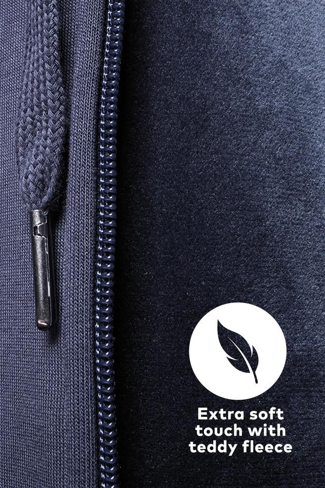 Sweatjacke heavy, navy, Gr. XL Promodoro