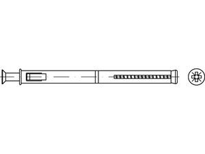 ART 88516 FISCHER-Fensterrahmendübel F 10 S 140 S