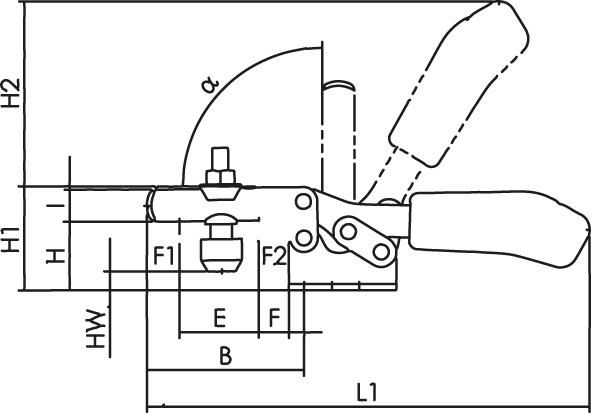 Waagerechtspanner 6830 ESD Gr.0 AMF
