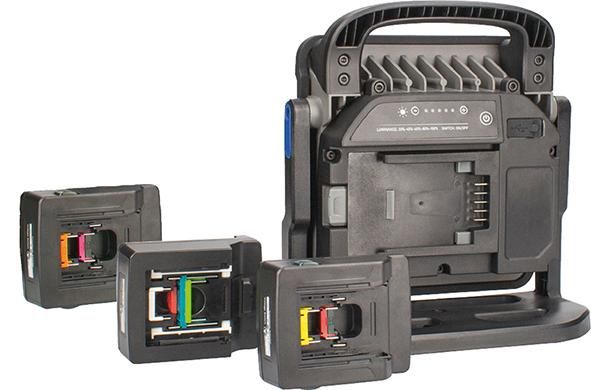 Akku-LED Strahler 80 W, Acculine Multi 10.000Lm BoschMakitaHiKokiWürthPanMetaboDewaltFlexFestolMil