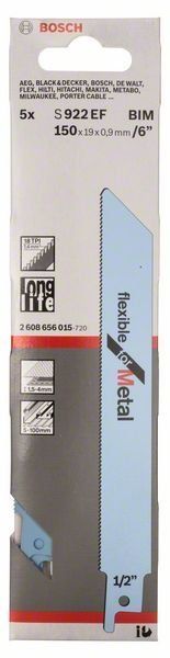 Bosch Säbelsägeblatt S 922 EF