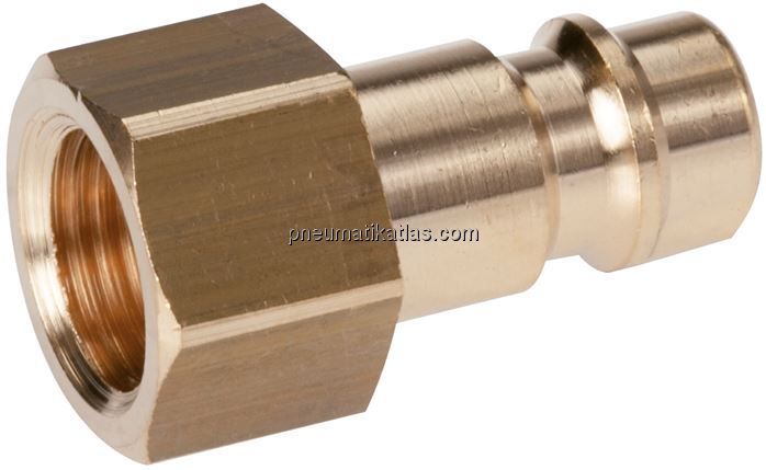 Kupplungsstecker (NW7,2) G 1/8"(IG), Messing