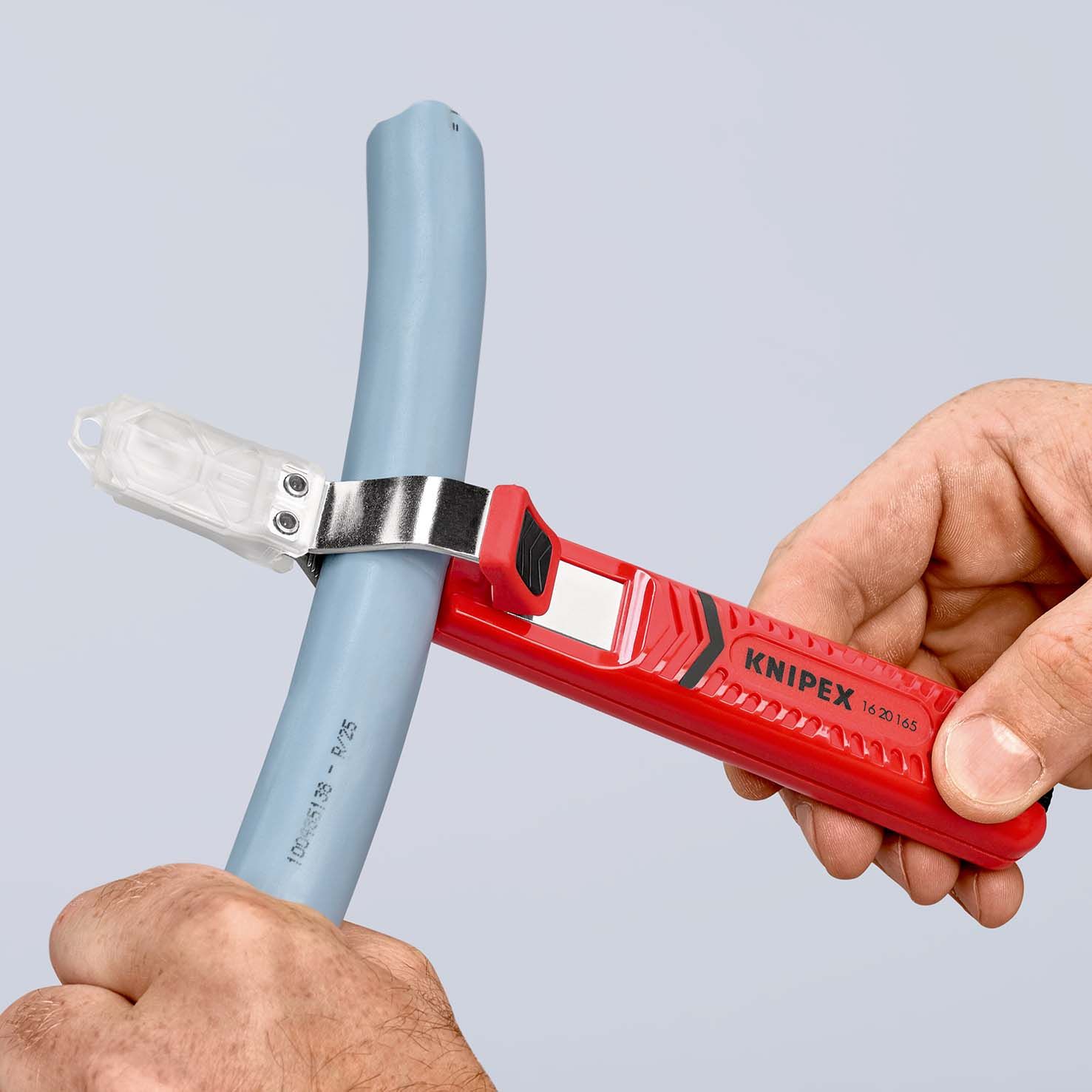 KNIPEX Abmantelungswerkzeug mit Schleppklinge schlagfestes