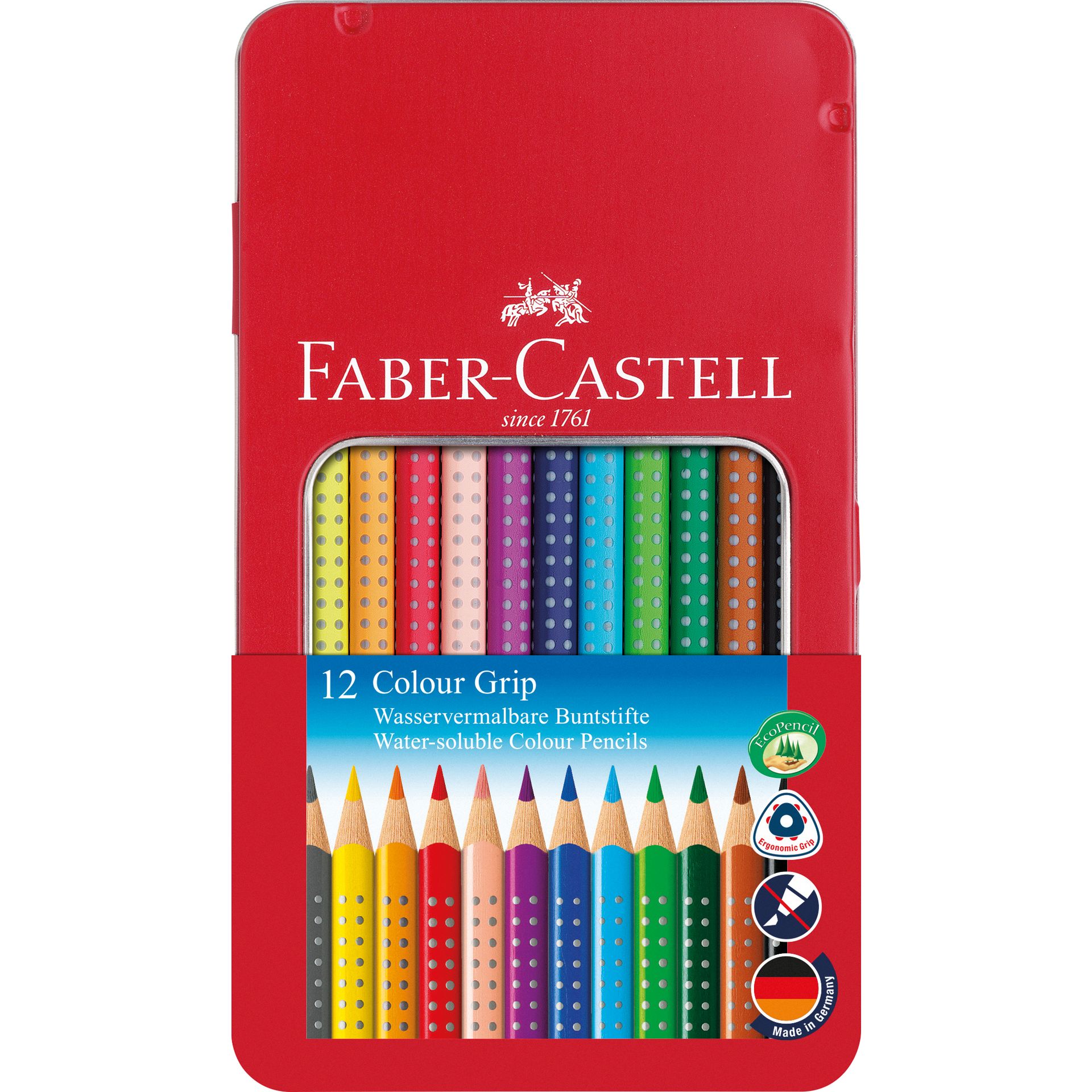 Buntstift Colour GRIP f.sort. 12 St./Pack.