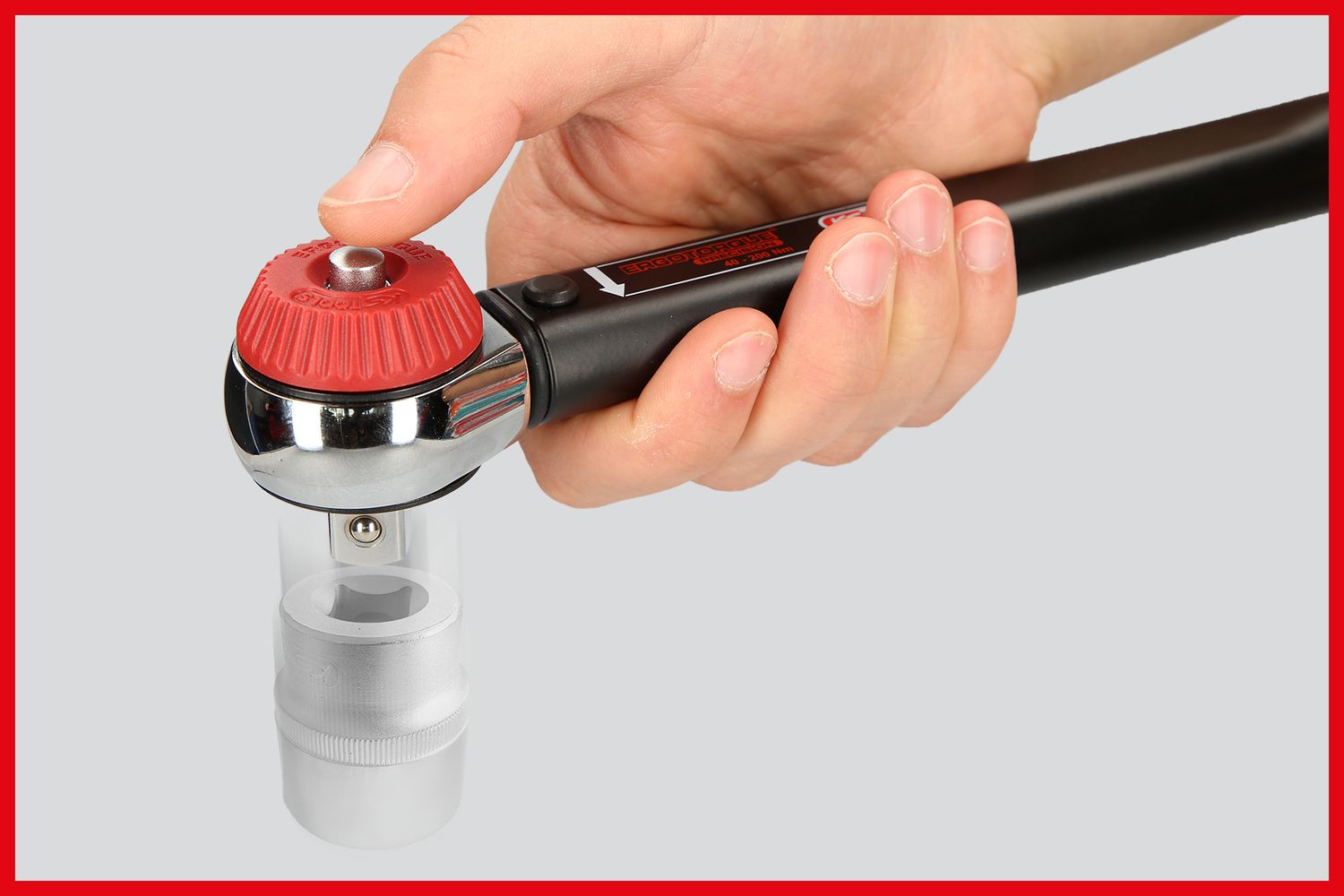 KS Tools 1" ERGOTORQUE®precision Ratschen-