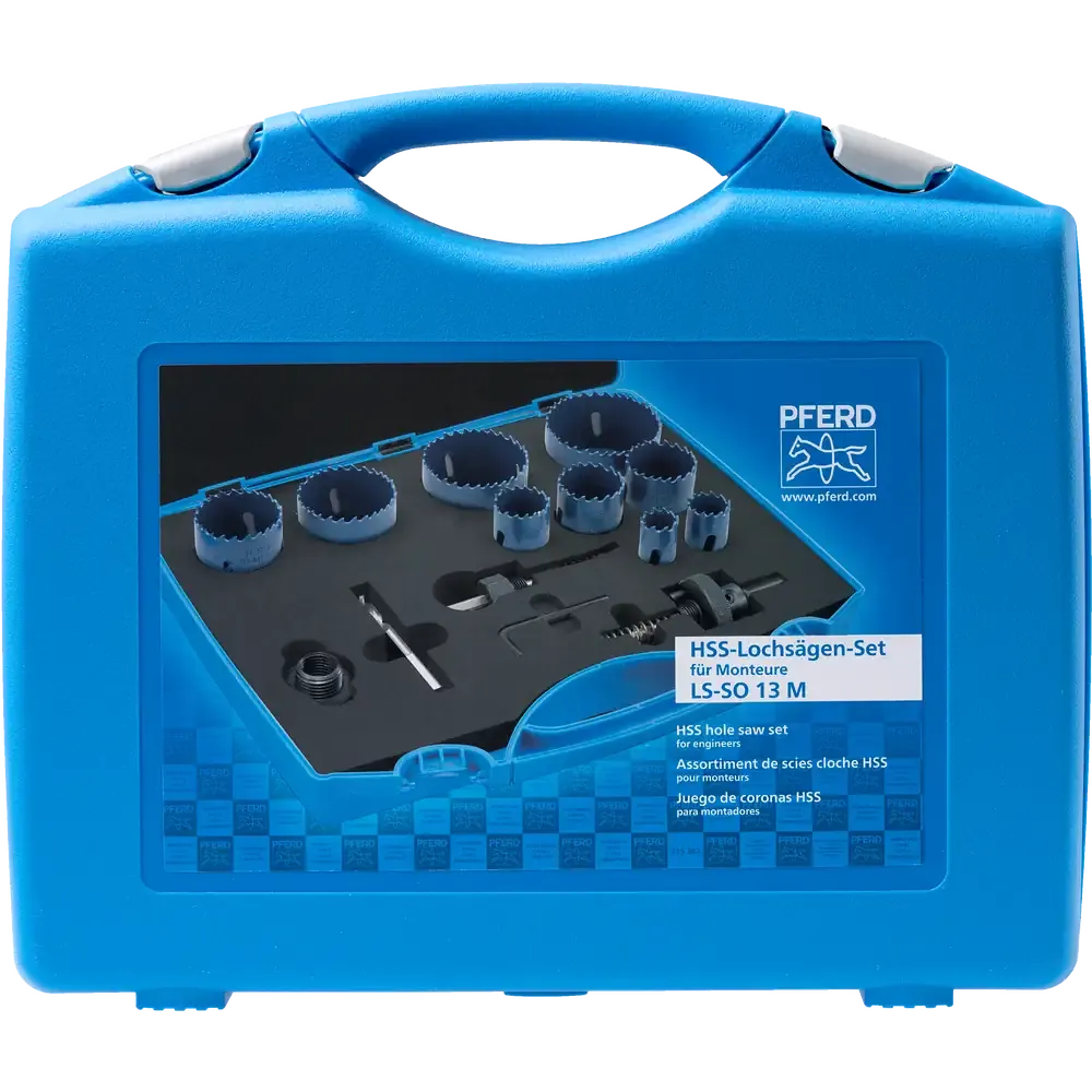 PFERD Bi-Metall Lochsägen Set Co8/M42 14-tlg.