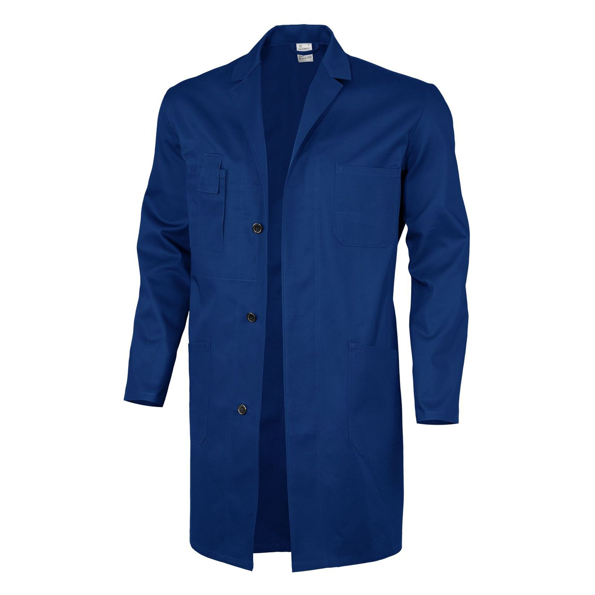 Qualitex Berufsmantel "basic" basic, kornblau, Gr. 102