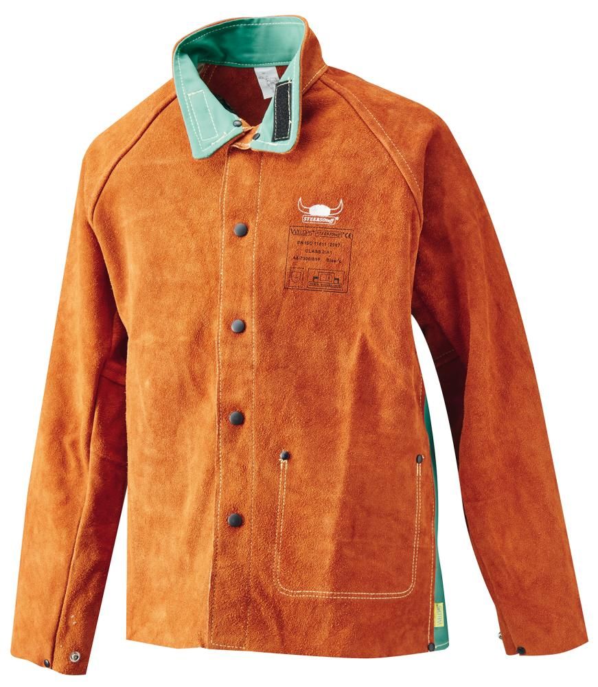 Schweißerlederjacke Nr. E44-7300 Gr. L leicht, WELDAS