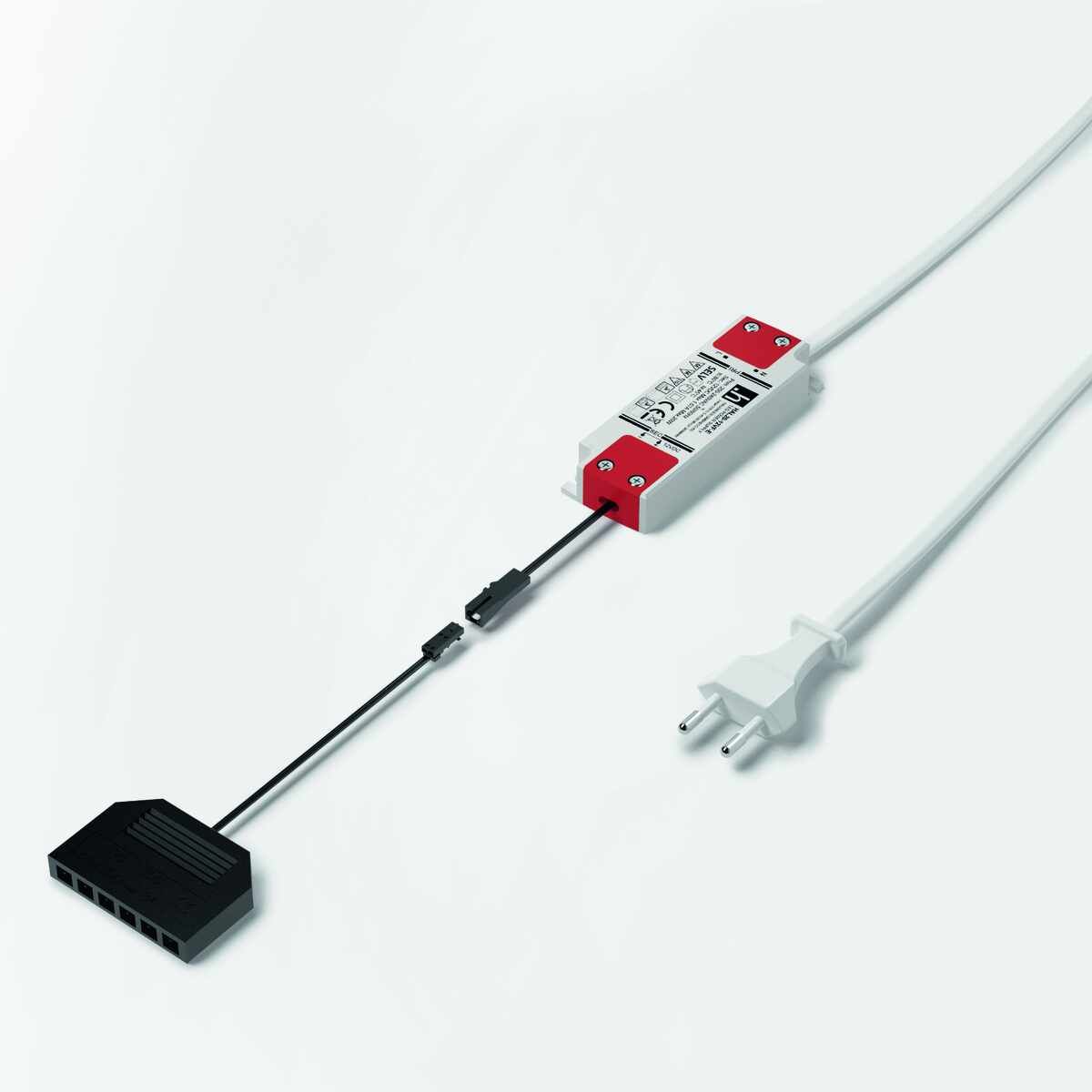 LED EVG 12VDC, 0-20W, 200-240V 50/60Hz, 2m EFS, 0.