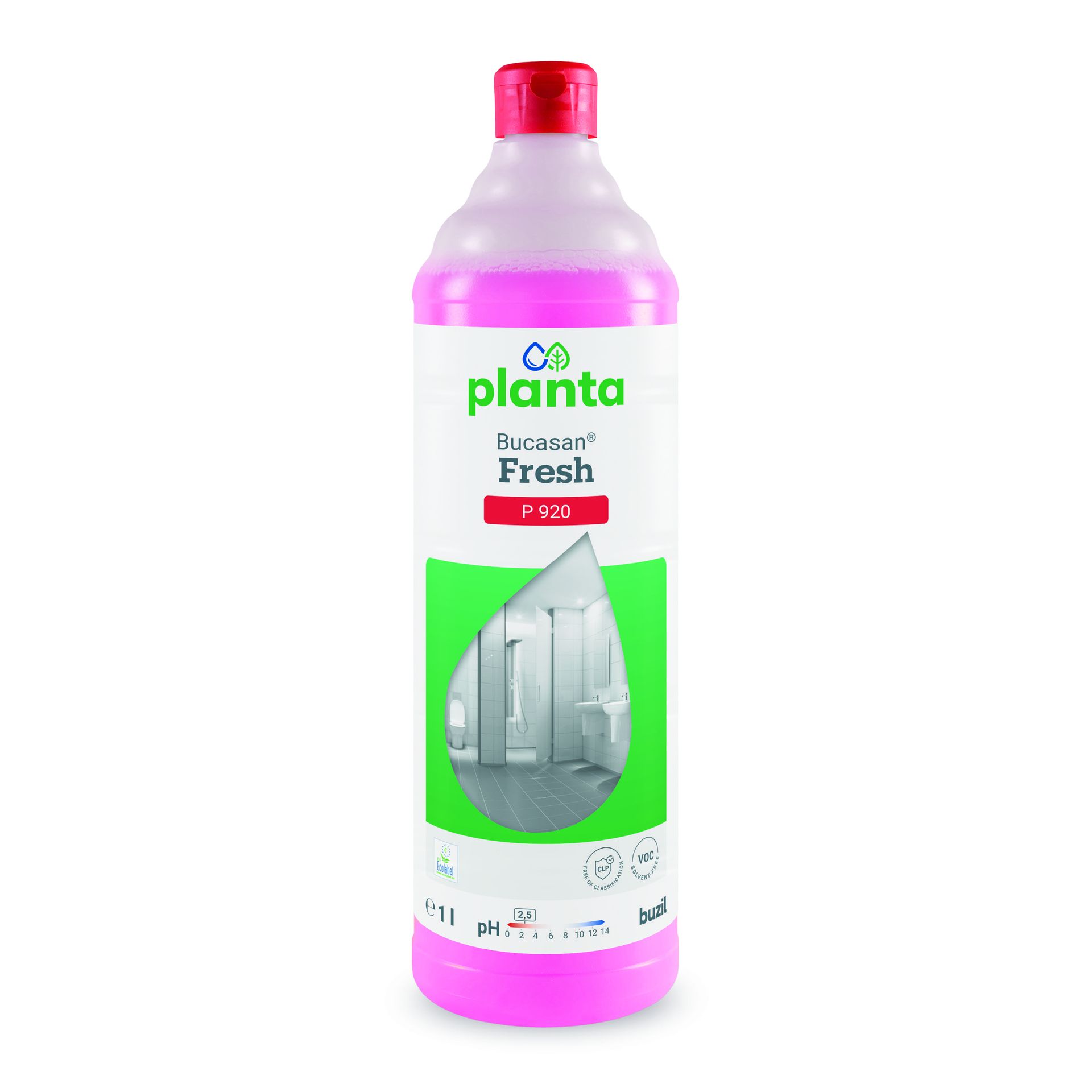 Bucasan® Fresh,Ökologischer, universeller Sanitärunterhaltsreiniger