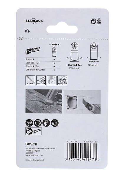 BIM Tauchsägeblatt AIZ 32 APB, Wood and Metal, 50 x 32 mm, 1er-Pack