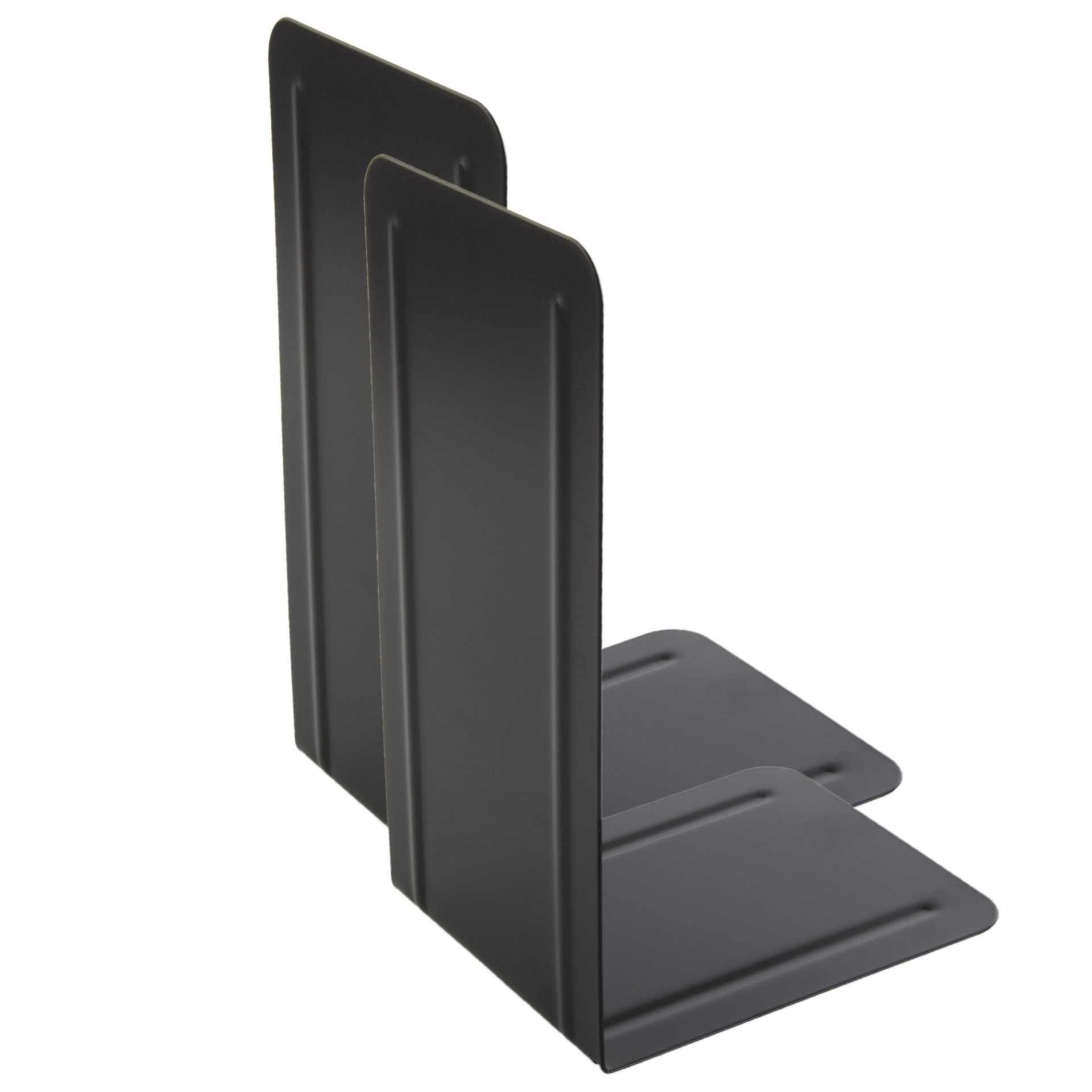 Buchstütze 127x240x145mm schwarz 2 St.