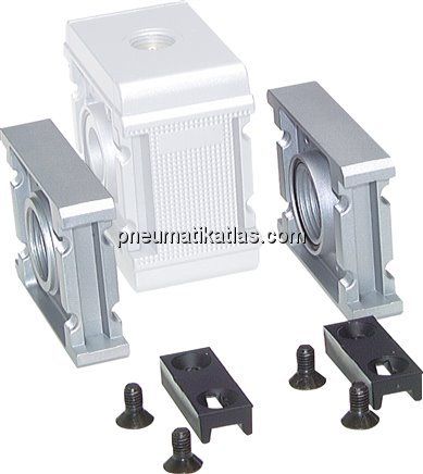 MULTIFIX Anschlussplatte mit Koppelpaket, G 3/4"