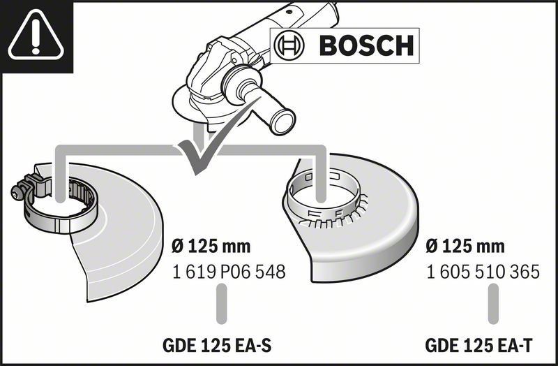 Bosch Absaughaube Easy-Adjust GDE 125 EA-T
