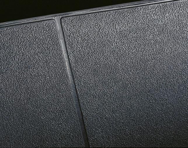 Arbeitsplatzmatte YOGA SOLID Basic schwarz B90xT90 cm