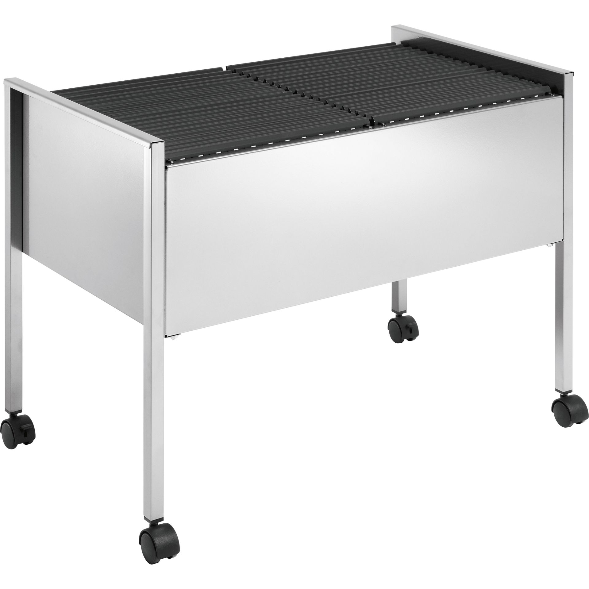 Hängemappenwagen 100 DUO 76x59,2x40cm silbermetallic