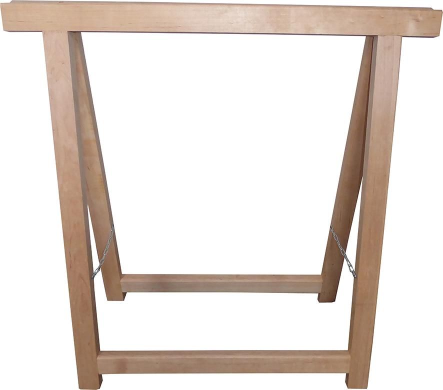 Holzklappbock 75x75cm, klappbar, Profi