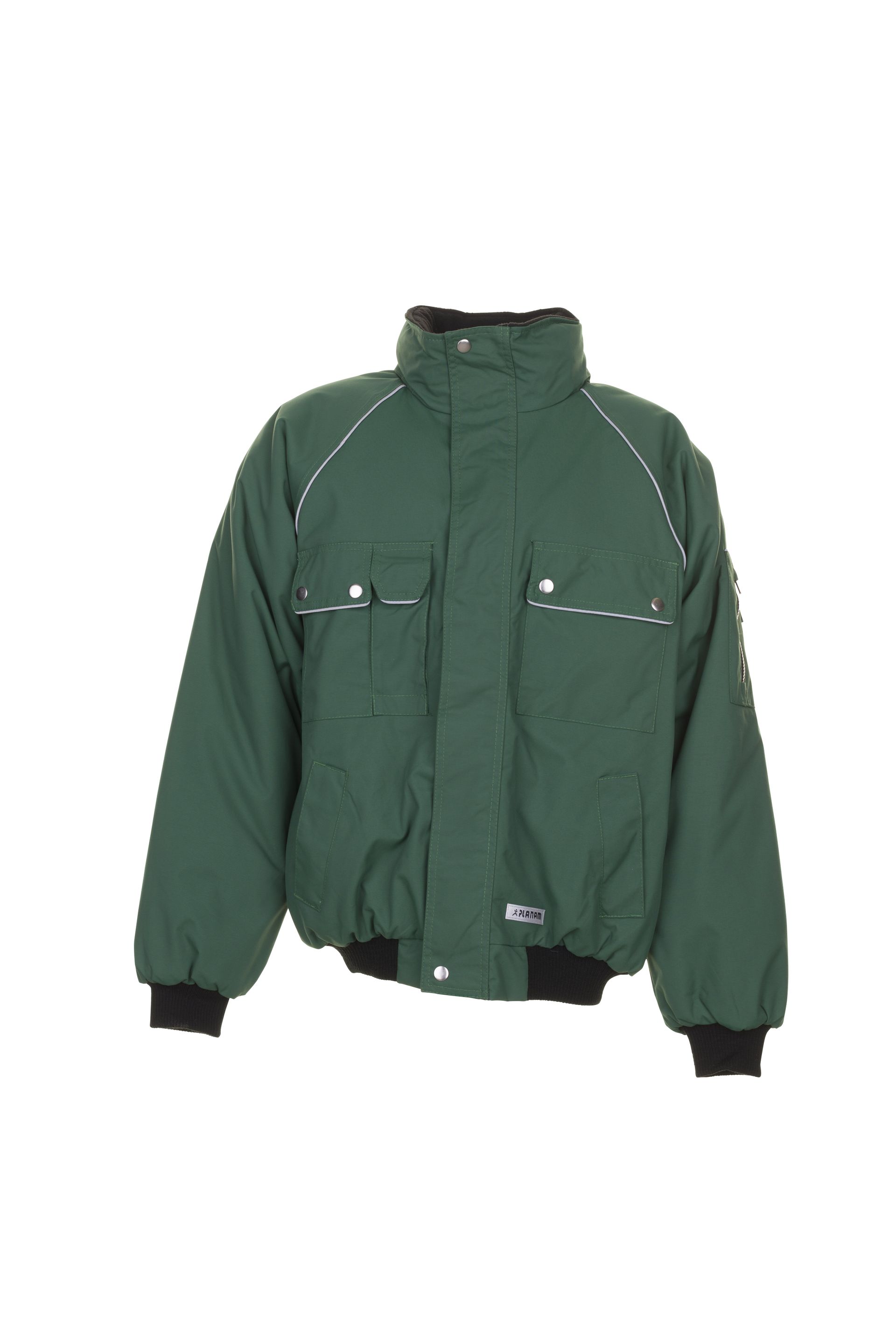 Planam Winterblouson Canvas 320, Outdoor grün/grün Gr. S