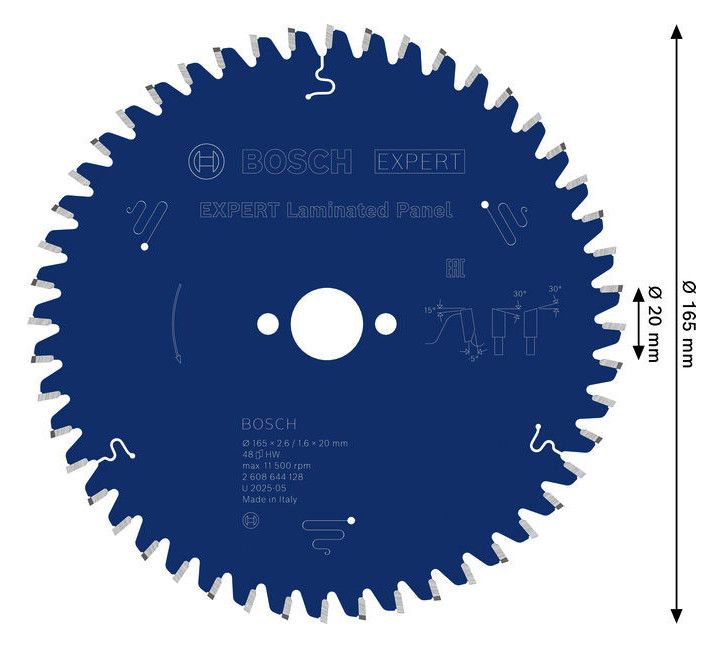 BOSCH HM-Kreissägeblatt, "Laminat"