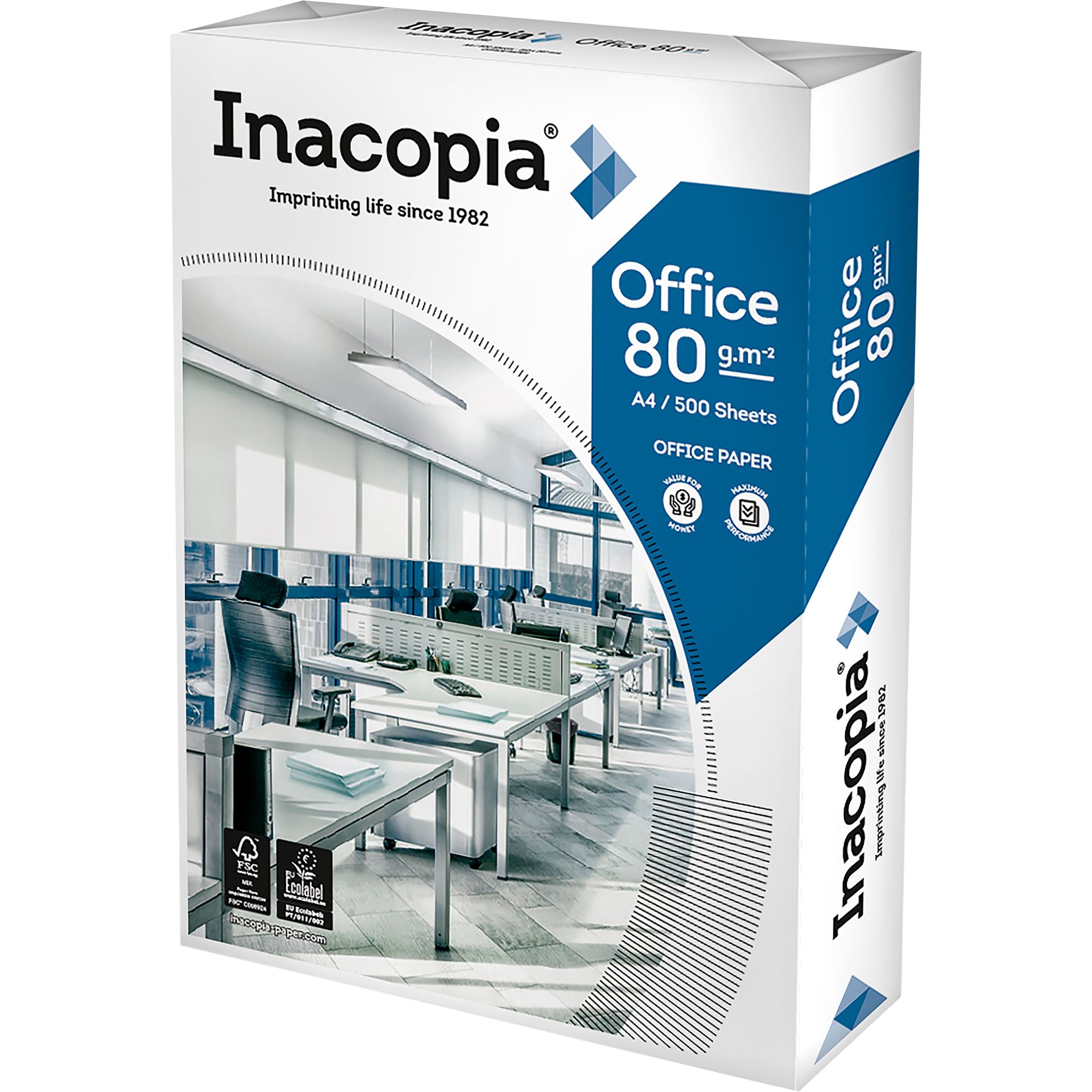 Kopierpapier office A4 80g 500 Bl./Pack.