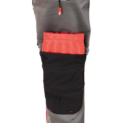 Damen-Bundhose Flex grau/schwarz/rot Gr. 32 FORTIS