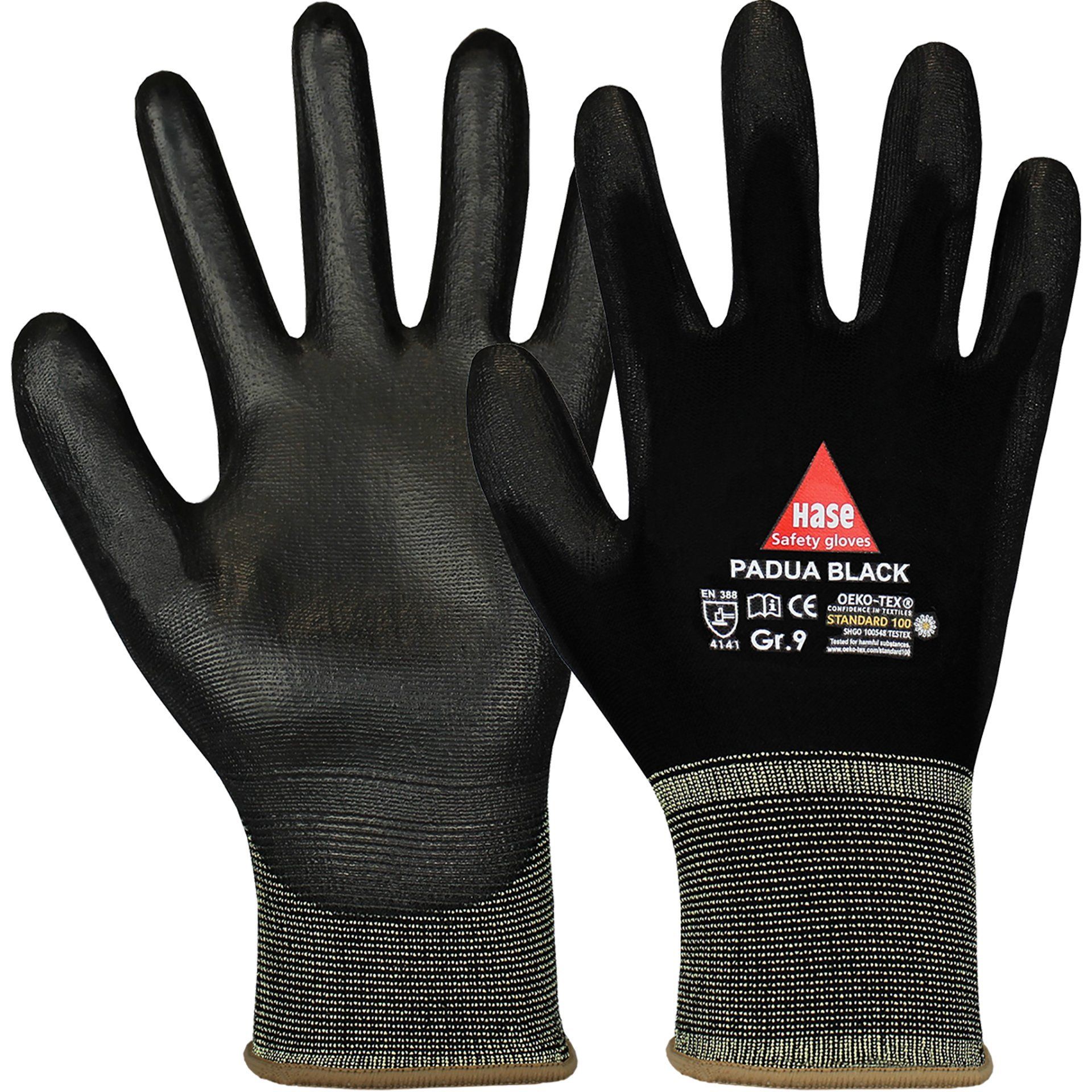 Hase Montagehandschuh Padua Black