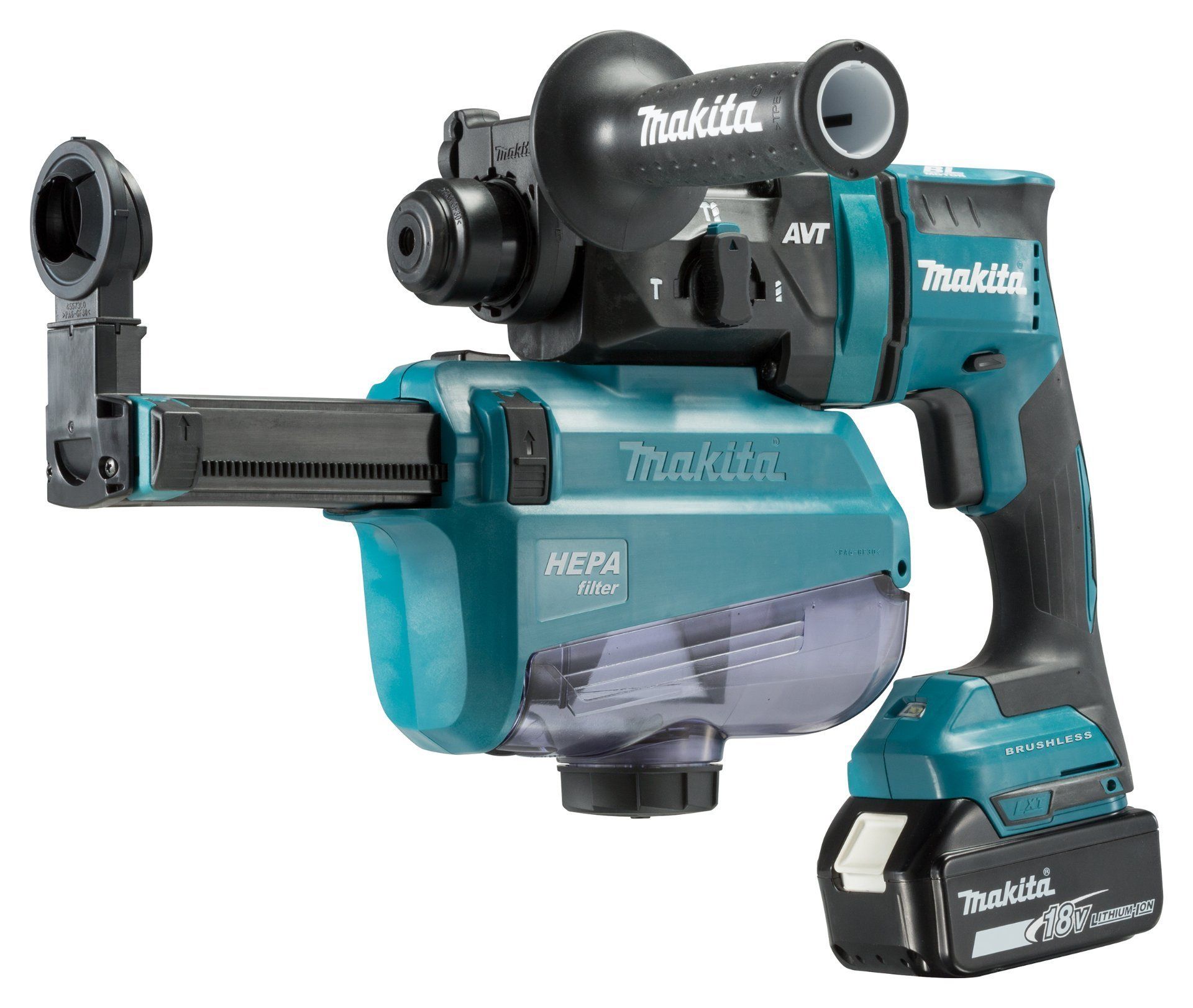 Makita Akku-Kombihammer DHR182RTWJ für SDS-PLUS
