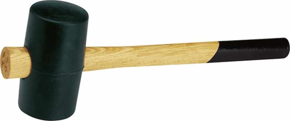 Gummi-Komp.Hammer Gr.3A 74 mm schwarz FORTIS
