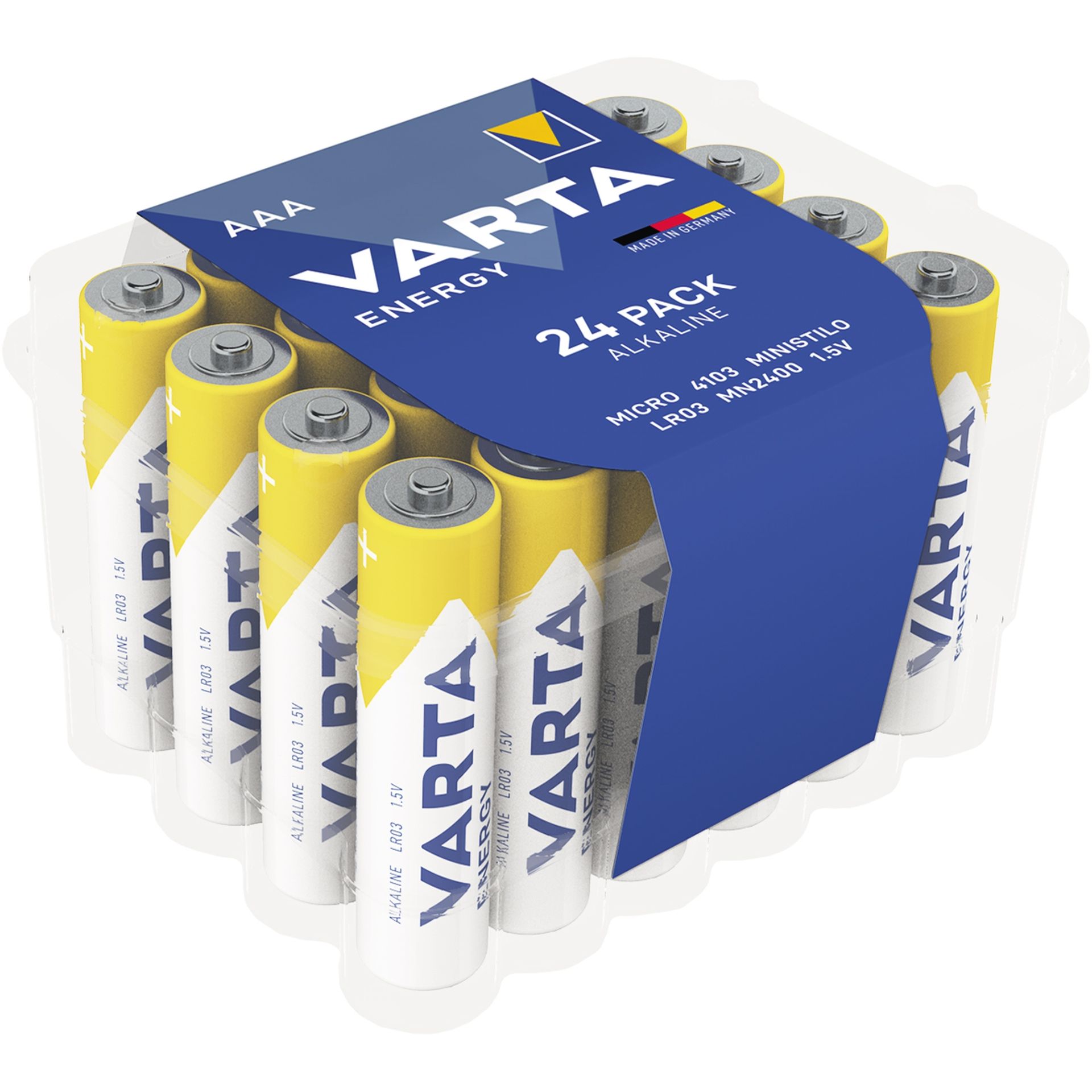 Batterie AAA Micro 24 St./Pack.