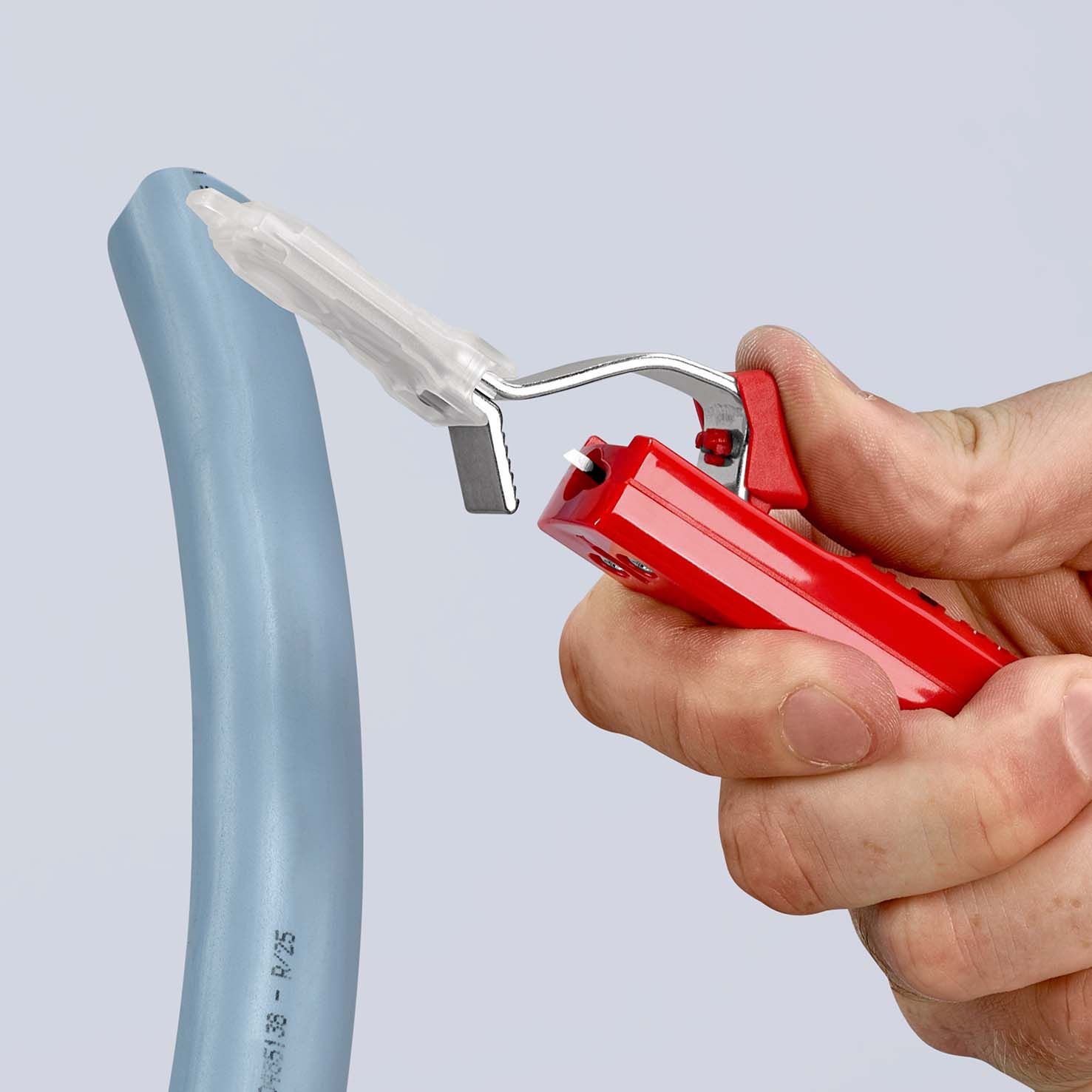 KNIPEX Abmantelungswerkzeug mit Schleppklinge schlagfestes