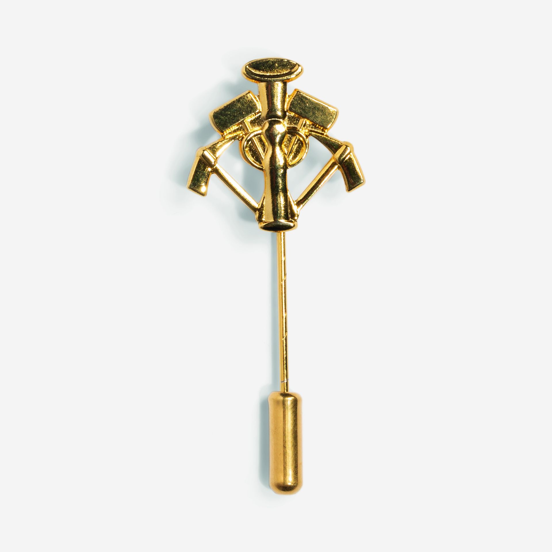 FHB Steinsetzer Anstecknadel GOTTWALD gold