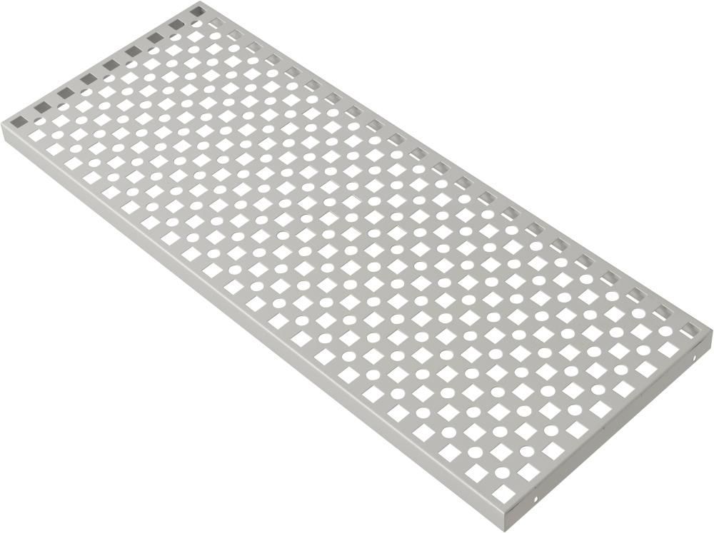 Einlegeboden gelocht für EN-Sicherheitsschrank hellgrau B1090xT420xH39 mm