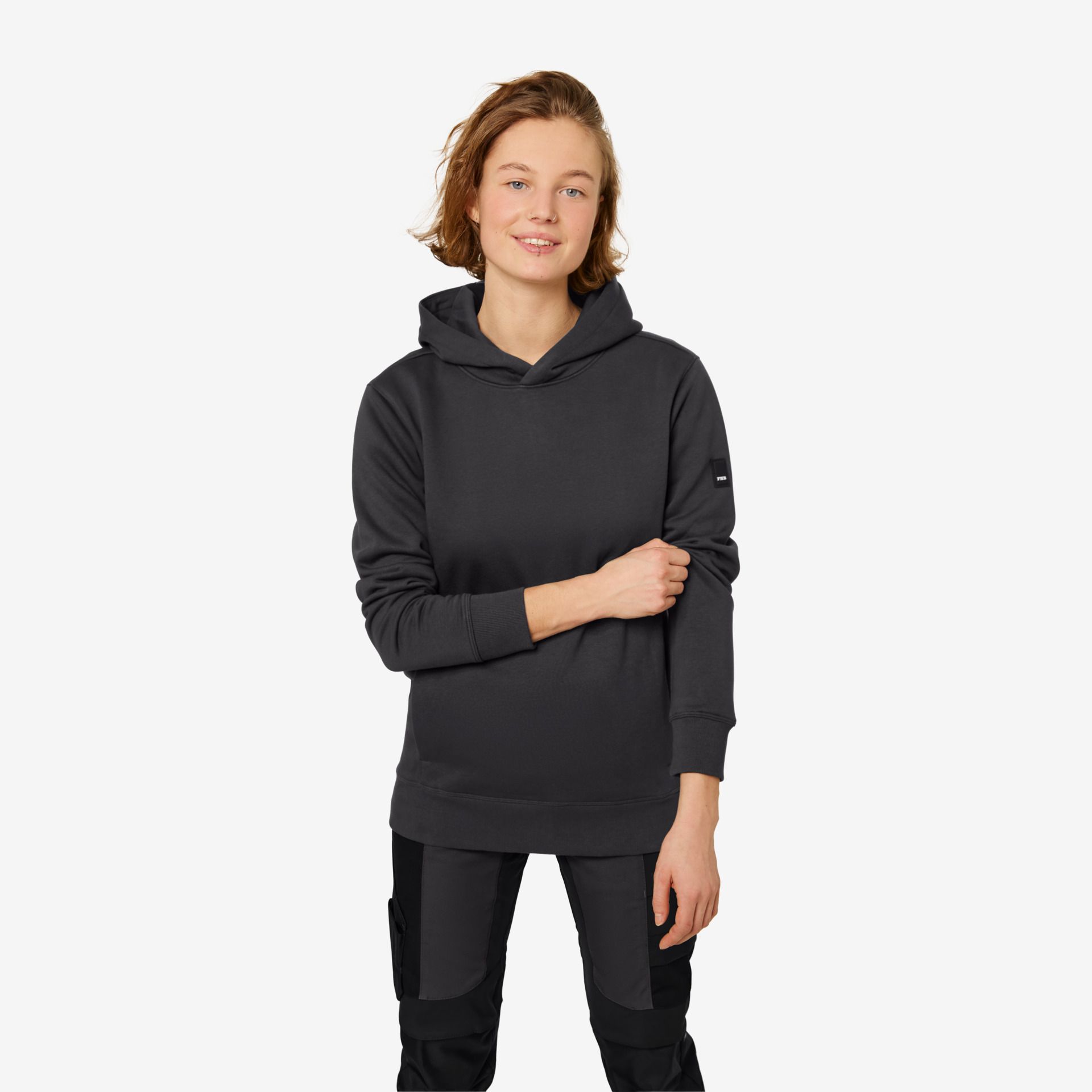 FHB Hoodie BENNET unisex anthrazit - Gr. 2XL