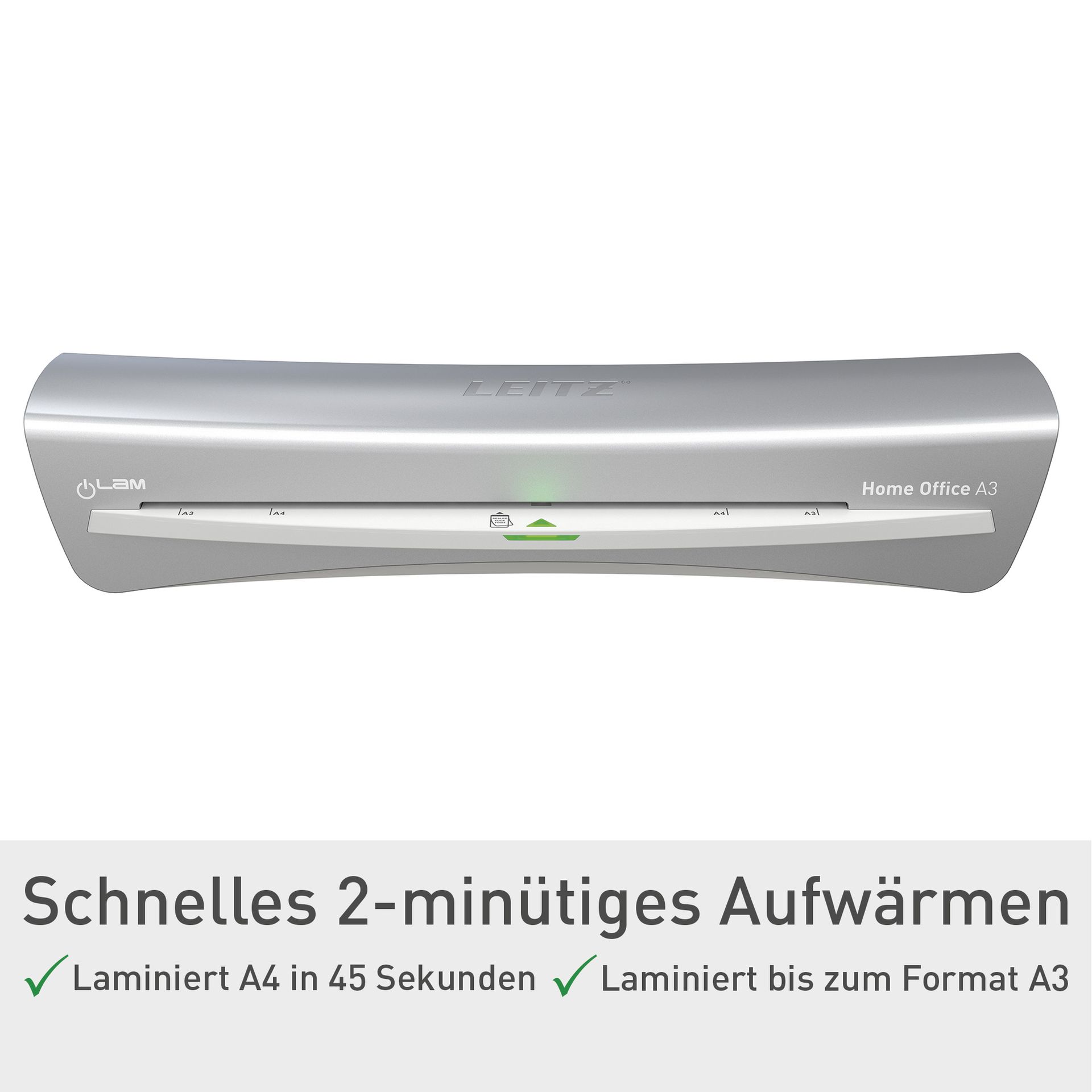 Laminiergerät iLAM HomeOffice DIN A3 weiß/grau