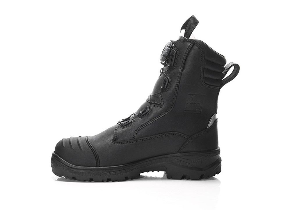 ELTEN Feuerwehrstiefel FRASER Pro BOA® HI3 Typ F1PA Stiefel (High) ESD, Schwarz, Gr. 45
