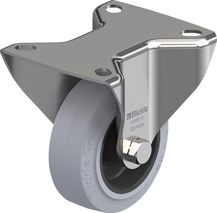 Bockrolle Rad-D80mm Gummi BX-POEV 80G-SG
