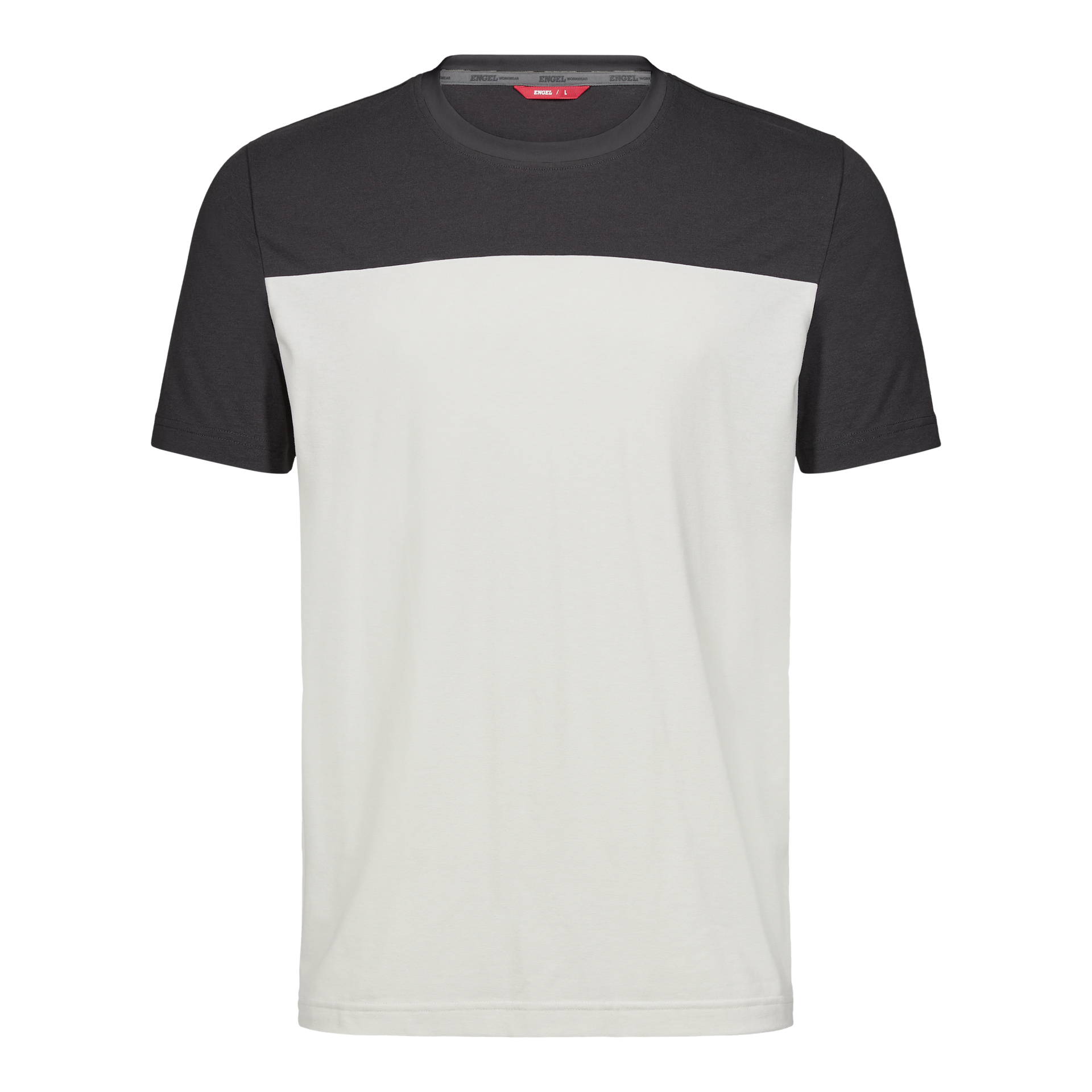 Entire T-Shirt Bone White / Anthracite Grey, Gr. XS