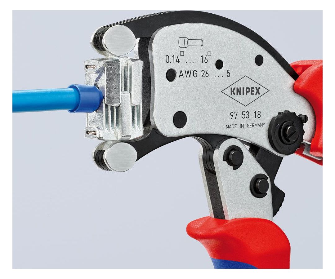 KNIPEX Aderendhülsen-Crimpzange