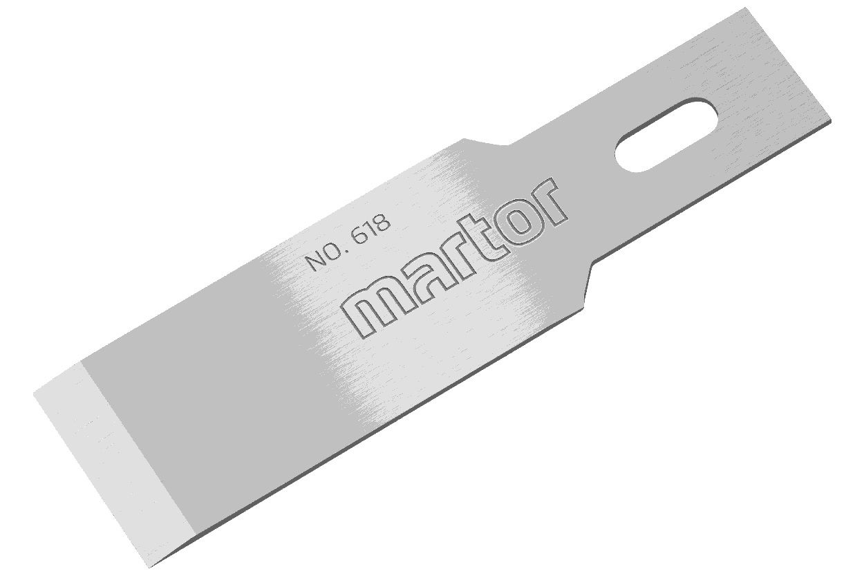 MARTOR Ersatzklinge MEISSELKLINGE 618 Spezialschliff | 10 Stück
