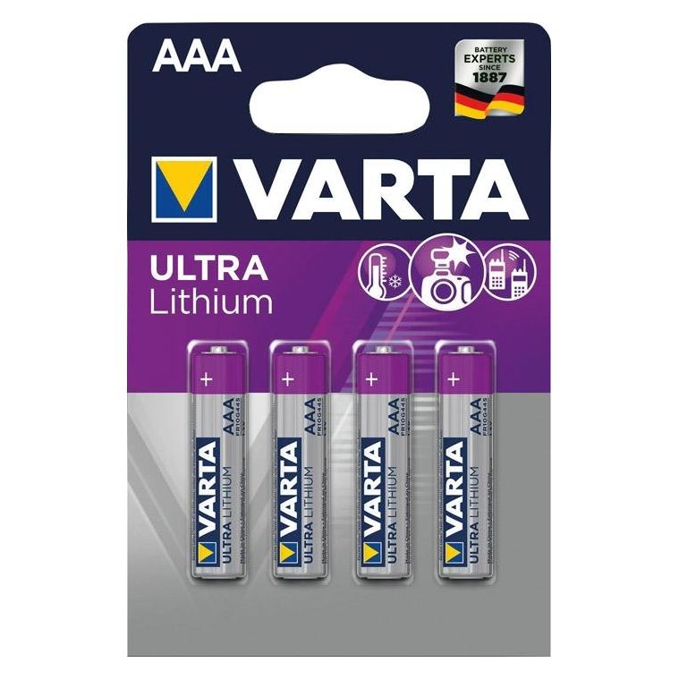 VARTA Batterien, "Prof.Lithium": 1,5V