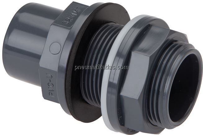Klebe-Schottverschraubung 20x25mm, G 3/4" AG