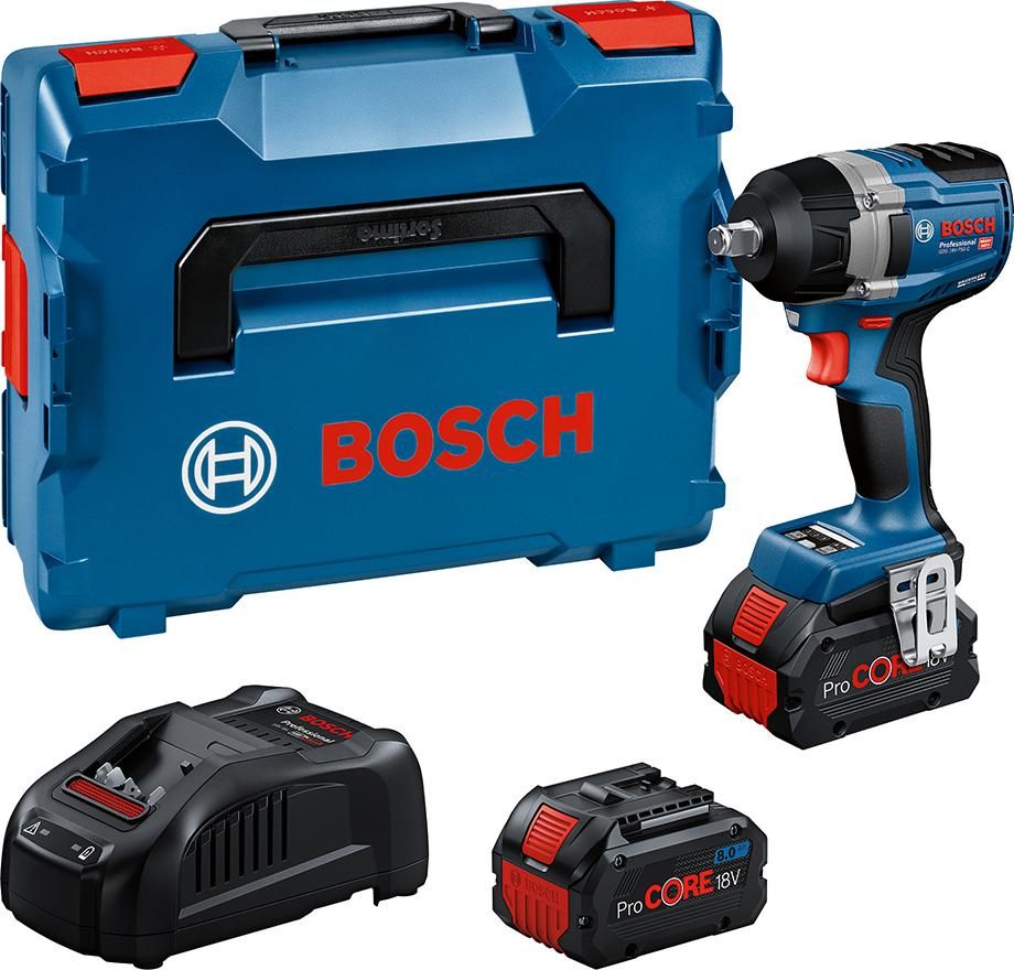 Akku-Schlagschrauber GDS 18V-750 C Bosch 2 x 18 V 8,0 Ah ProCore L-Boxx Como