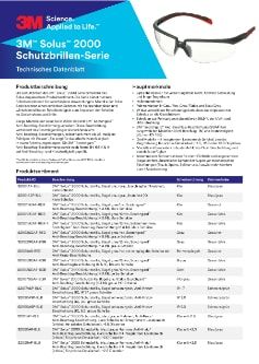 3M™ Solus™ Serie 2000, S2003SGAF-BGR, grau/türkise Bügel, Scotchgard™ Anti-Fog-Beschichtung, gelbe Anti-Fog-Antikratz-Scheibe, 20 pro Packung