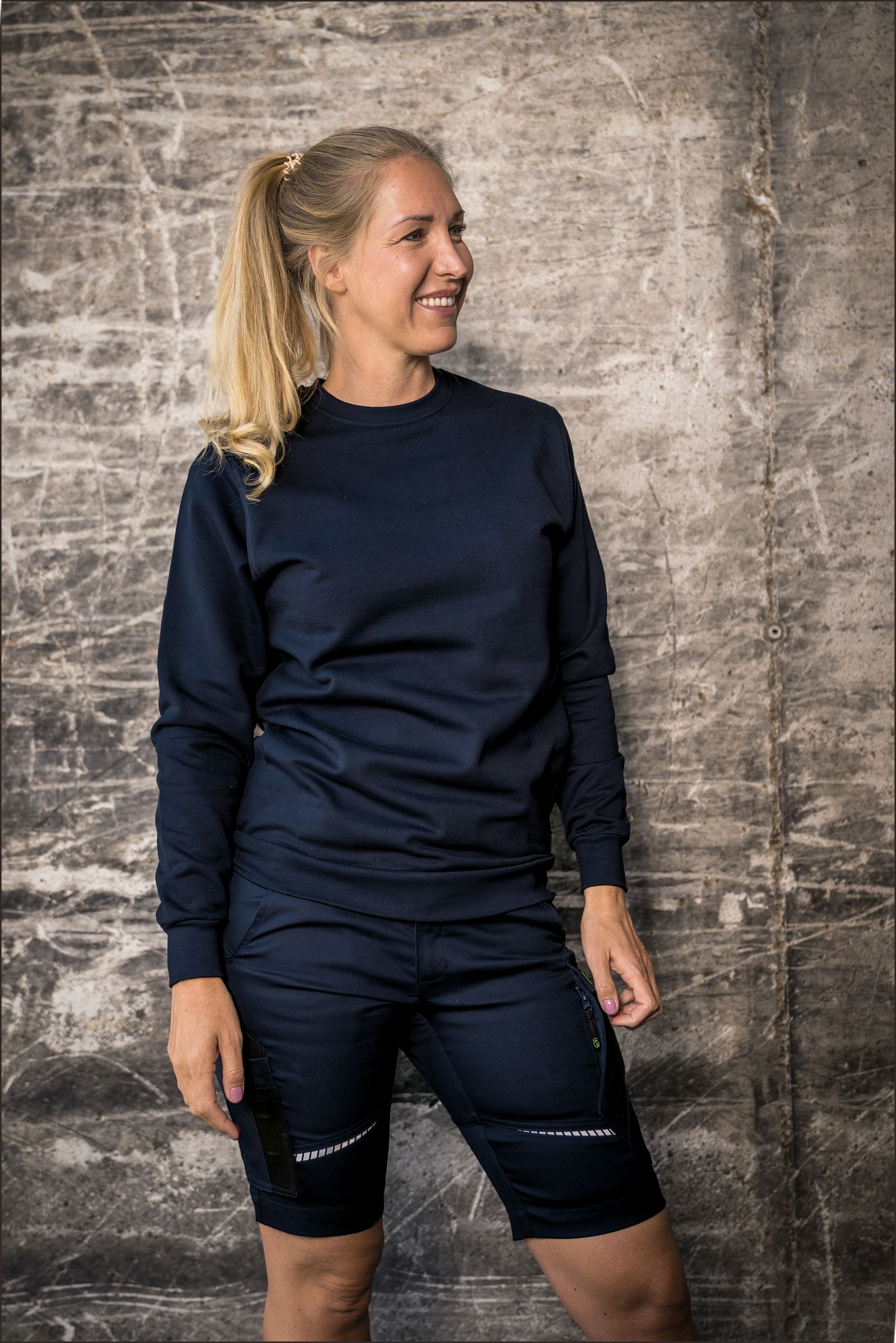 Leibwächter Hoodie, Blau, Gr. S