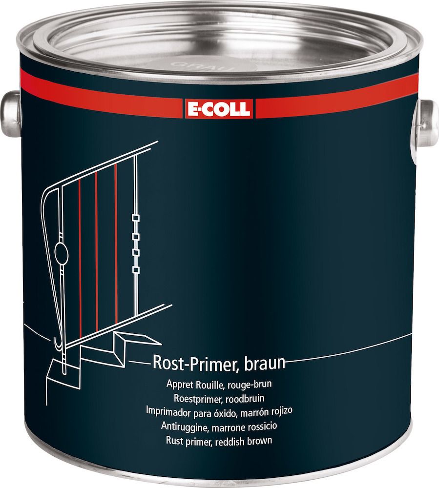 E-Coll Rostprimer 2,5l rotbraun