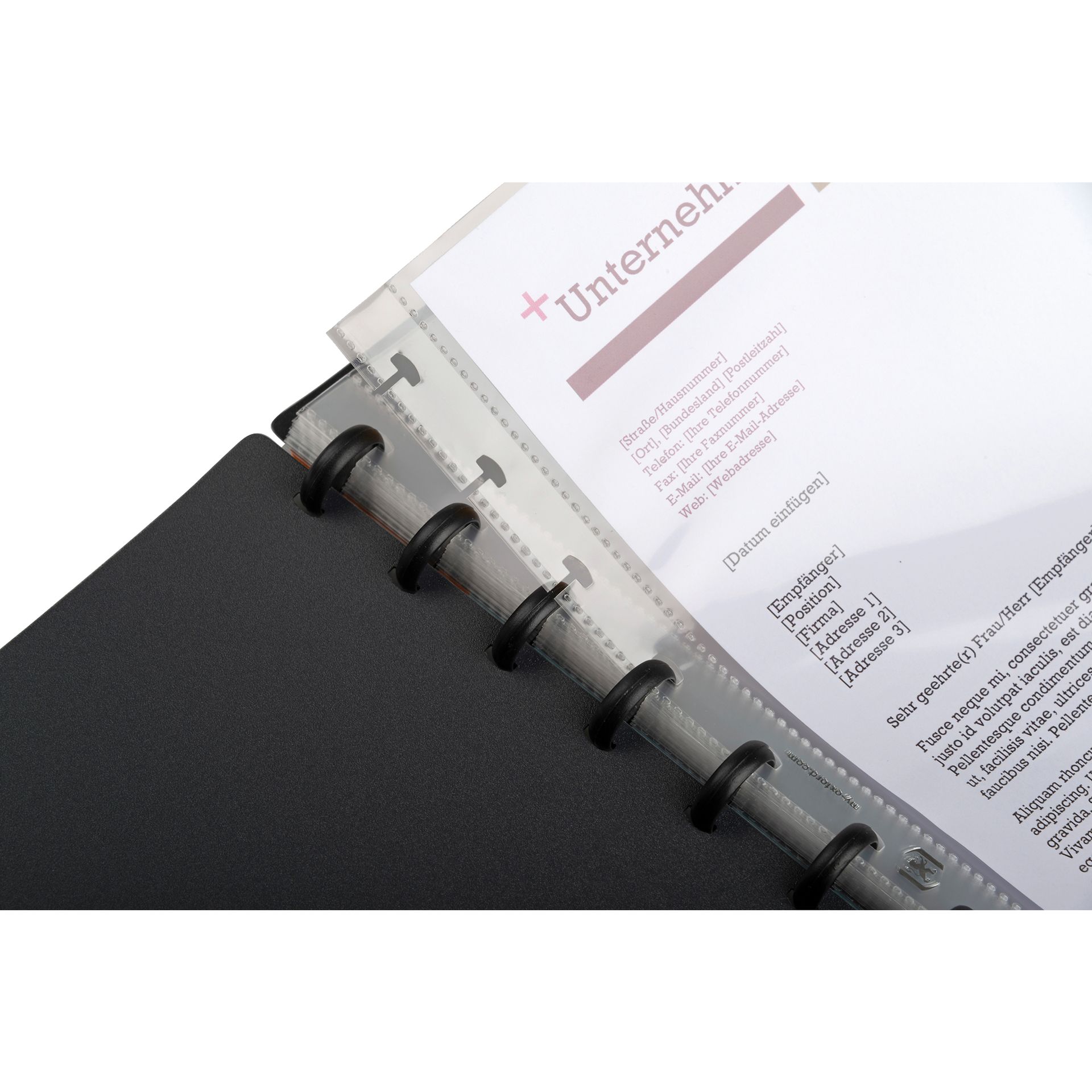 Sichtbuch manageMe DIN A4 PP dunkelblau +25Hüllen